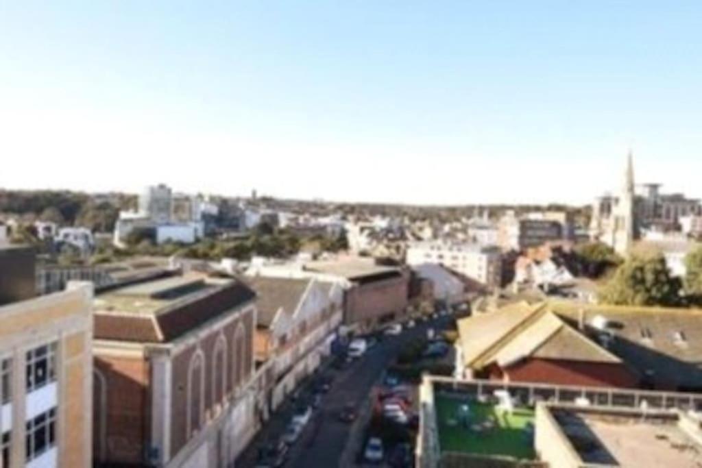 The Pad By The Beach Penthouse Apartment With Sunset And City Views Bournemouth Exterior photo